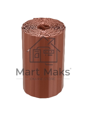 Бордюрная лента Palisad 20х900 см, полипропиленовая, коричневая,