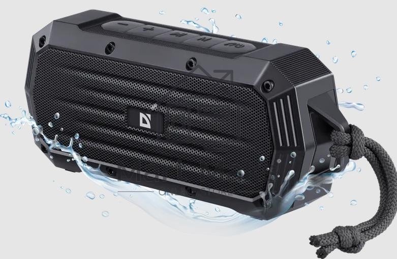 Портативная колонка Defender OCTAGON черный 5 Вт