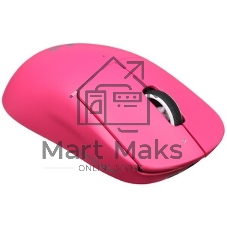 Мышь беспроводная Logitech G PRO X SUPERLIGHT розовый, 25600 dpi, радиоканал, USB, кнопки - 5