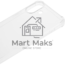 Чехол (клип-кейс) BoraSCO для Apple iPhone 16 Plus Bumper Case прозрачный (73520)
