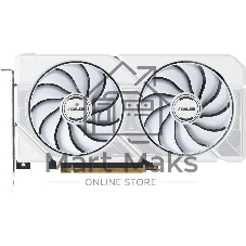 Видеокарта ASUS GeForce RTX 5060 TI DUAL WHITE OC, NVIDIA RTX 5060 Ti, 16 ГБ GDDR7, 128 бит, PCI-e 5.0, 1xHDMI, 3xDP, 2632 МГц