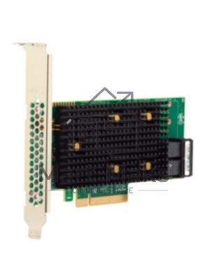Контроллер MegaRAID 9440-8i SGL (05-50008-02), PCIe 3.1 x8 LP, SAS/SATA/NVMe, RAID 0,1,5,6,10,50,60, 8port(2 * int SFF8643), 3408 IOC