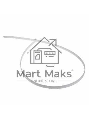 Хомут-стяжка кабельная нейлоновая Rexant 600 x 7.6 мм, белая, упаковка 100 шт.