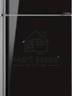 Холодильник Sharp SJ-XP59PGBK черное стекло/стекло двухкамерный 430/148 л морозилка сверху