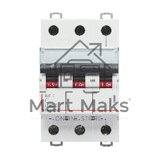Выключатель автоматический модульный 3п C 10А 6кА DX3-E Leg 407289