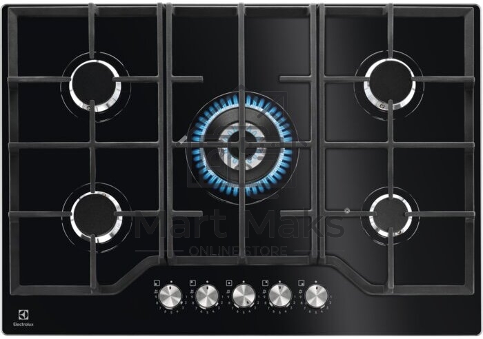 Газовая варочная панель Electrolux KGG75362K черный
