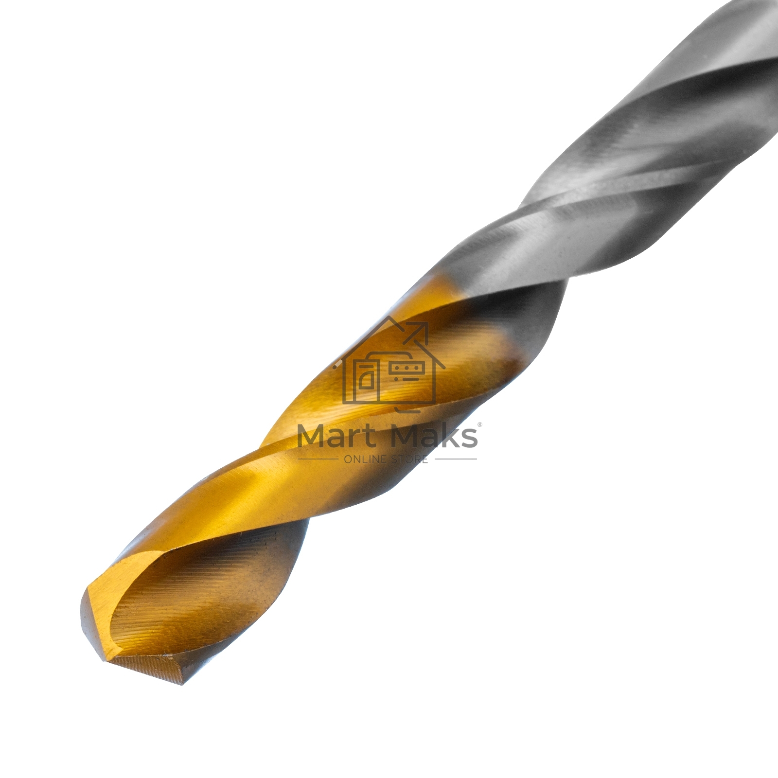 Сверло спиральное по металлу 7,0 x 109мм, Р6М5, Golden Tip Denzel