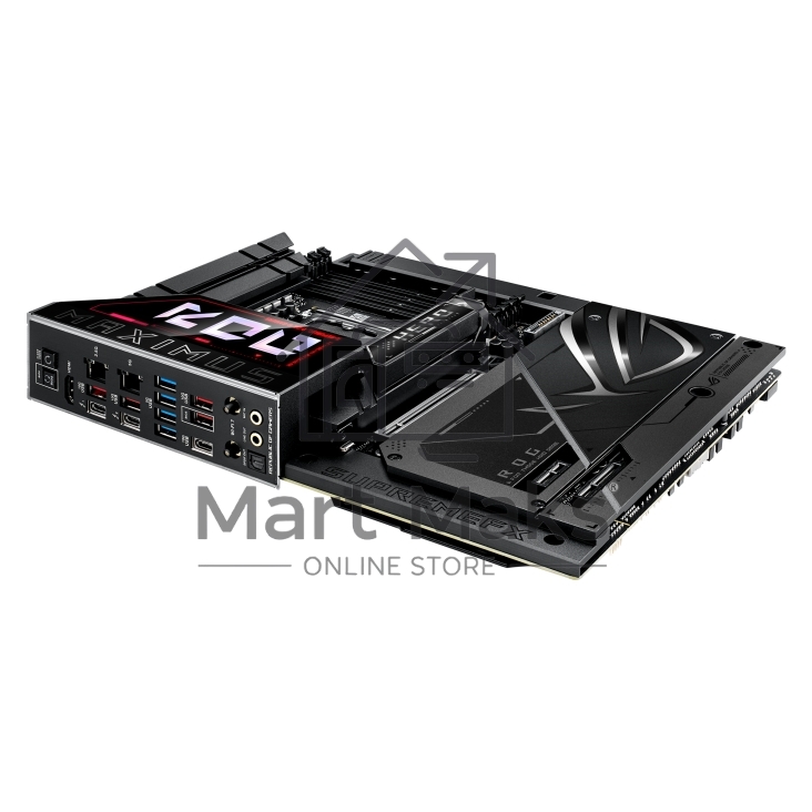 Материнская плата ASUS ROG MAXIMUS Z890 HERO BTF, LGA1851, Intel Z890, 4xDDR5, 4xSATA, 6xM.2, 1xPCIe 5.0 x16, 1xPCIe 4.0 x4, 1xPCIe x1, 1xHDMI, 2xUSB-C (Thunderbolt 4), 1xUSB-C 3.2 Gen 2, 4xUSB-A 3.2 Gen 2, 4xUSB-A 3.2 Gen 1, 2x2.5Gb LAN, Wi-Fi 7, Bluetoo