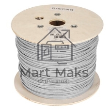 Кабель информационный Lanmaster TWT-5EUTP-PT-GY кат.5е U/UTP не экранированный 4X2 PVC универсальный 305м серый