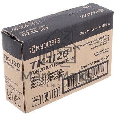 Картридж лазерный Kyocera TK-1120 (1T02M70NX0/1T02M70NXV/1T02M70NX1) черный для FS-1060DN/1025MFP/1125MFP 3000 стр.