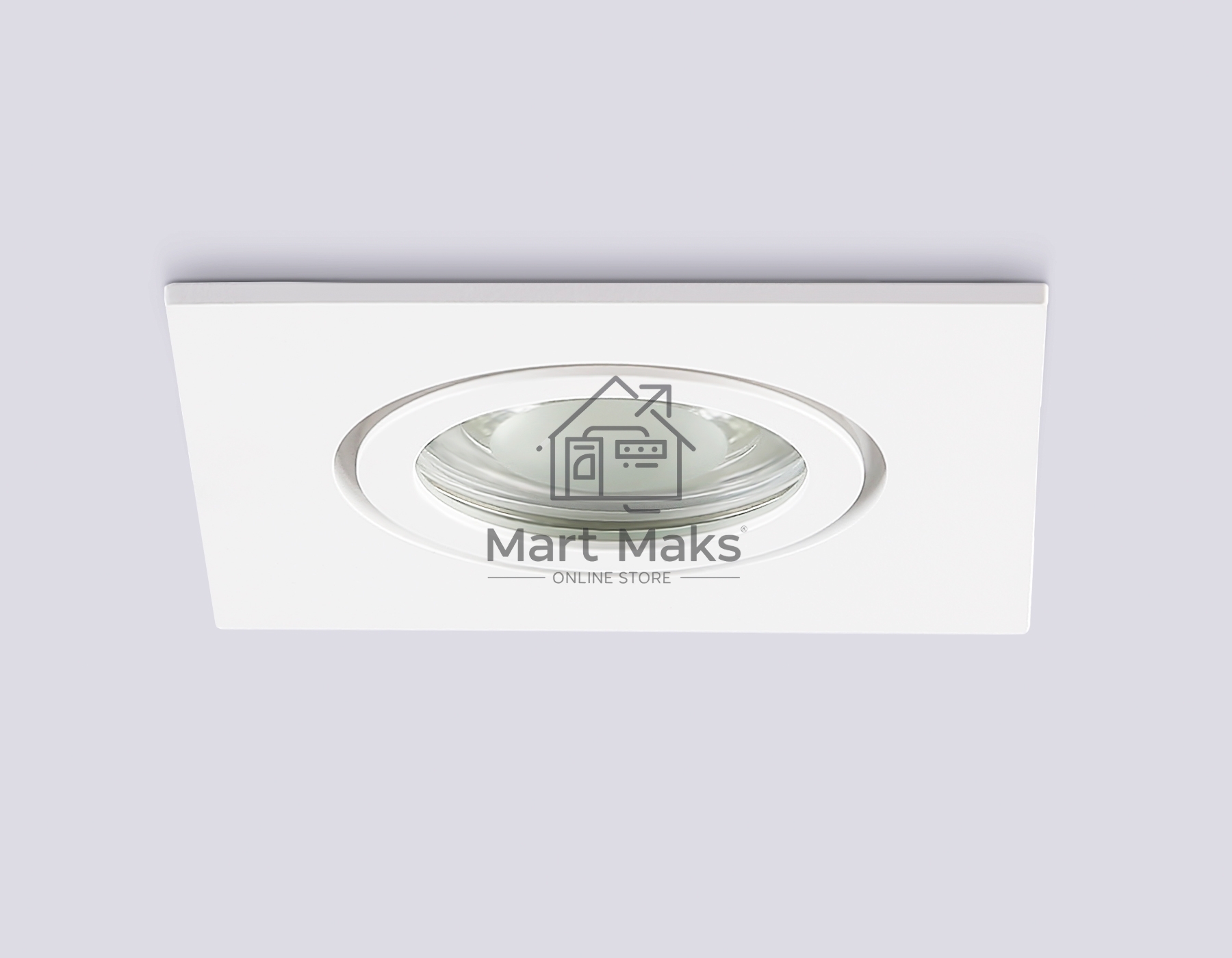 Светильник Ambrella light TN1160 WH белый IP44 GU5.3 85*85*28
