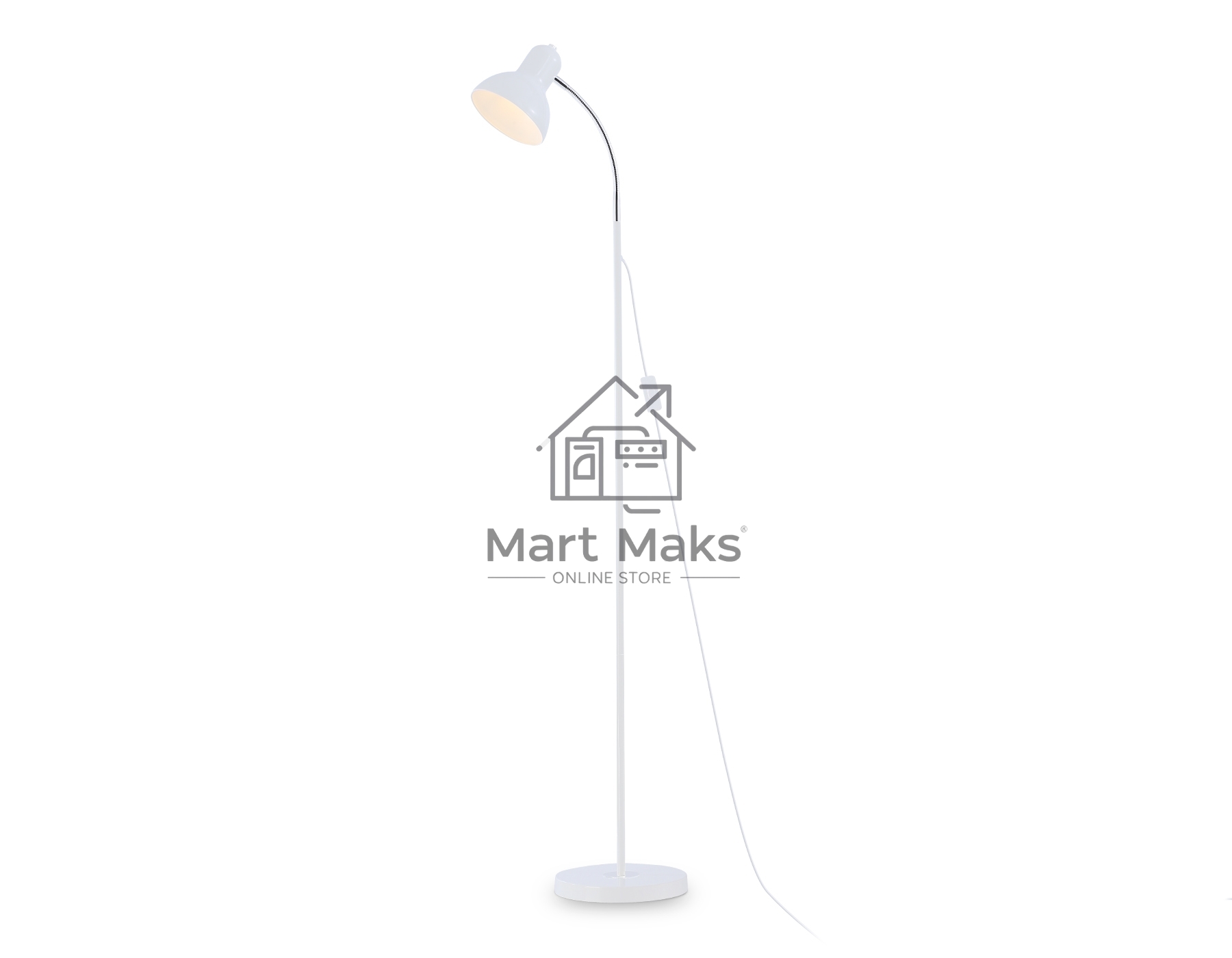 Светильник Ambrella light TR97655 WH белый E27 max 40W D140*1450