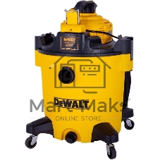 Строительный пылесос DeWalt DXV245P 1400Вт (уборка: сухая/влажная) желтый