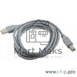 Кабель USB 2.0 Pro Cablexpert CCP-USB2-AMBM-6G, AM/BM, 1.8м, экран, серый