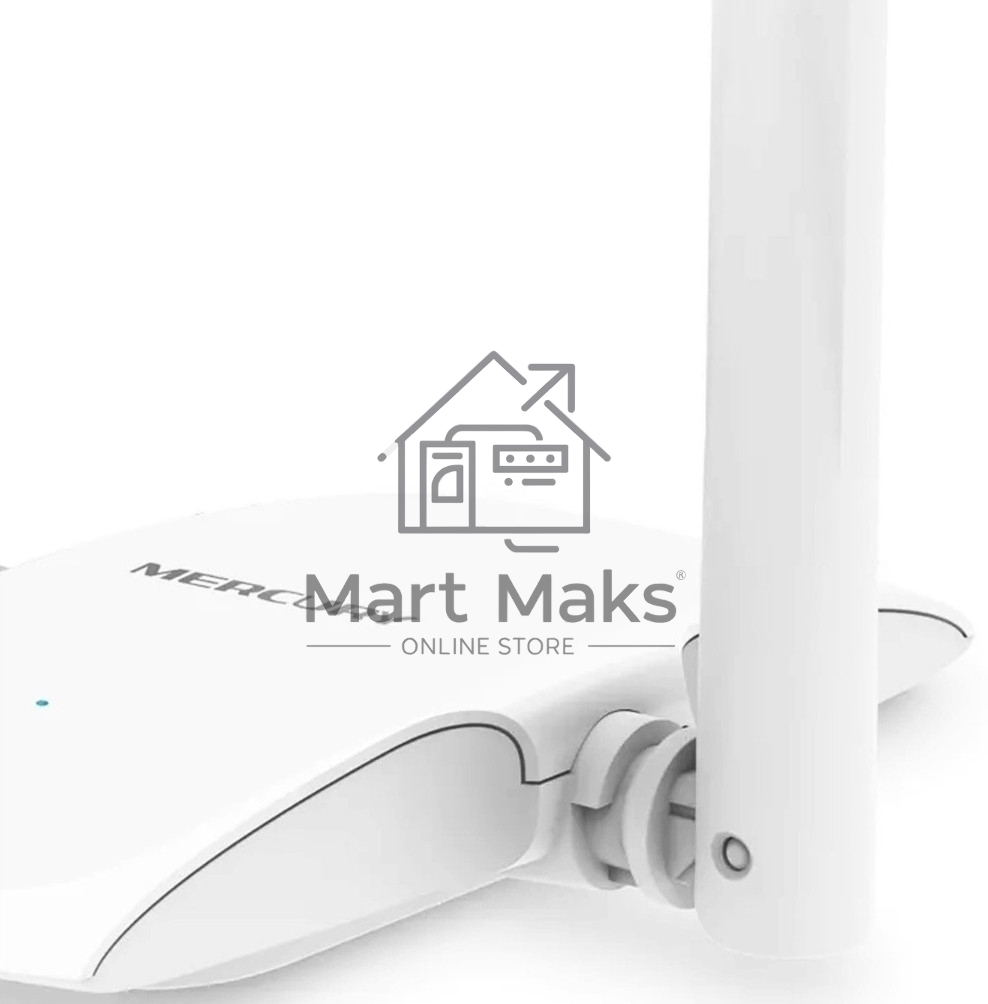Сетевой адаптер WiFi Mercusys MW300UH USB 2.0 (ант.внеш.несъем.) 2ант.