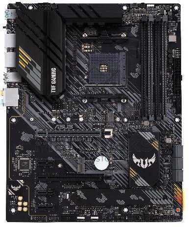 Материнская плата ASUS TUF GAMING B550-PLUS, AM4, AMD B550, 4xDDR4, 6xSATA, 2xM.2, 1xPCIe 4.0 x16, 1xPCIe 3.0 x16, 3xPCIe x1, 1xHDMI, 1xDP, 1x 2.5Gb LAN, 4xUSB-A 3.2 Gen 1, 1xUSB-A 3.2 Gen 2, 2xUSB-A 2.0, 1xUSB-C 3.2 Gen 2, 5x3.5 мм, 7.1, ATX