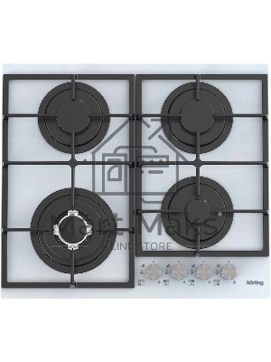 Газовая стеклянная варочная панель HGG 6734 CTW