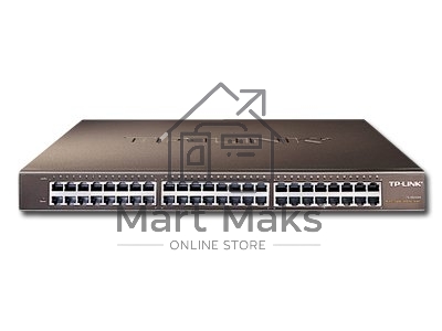 Сетевой коммутатор TP-Link SMB TL-SG1048 Коммутатор 48-port Gigabit Switch, 1U 19-inch rack-mountable steel case