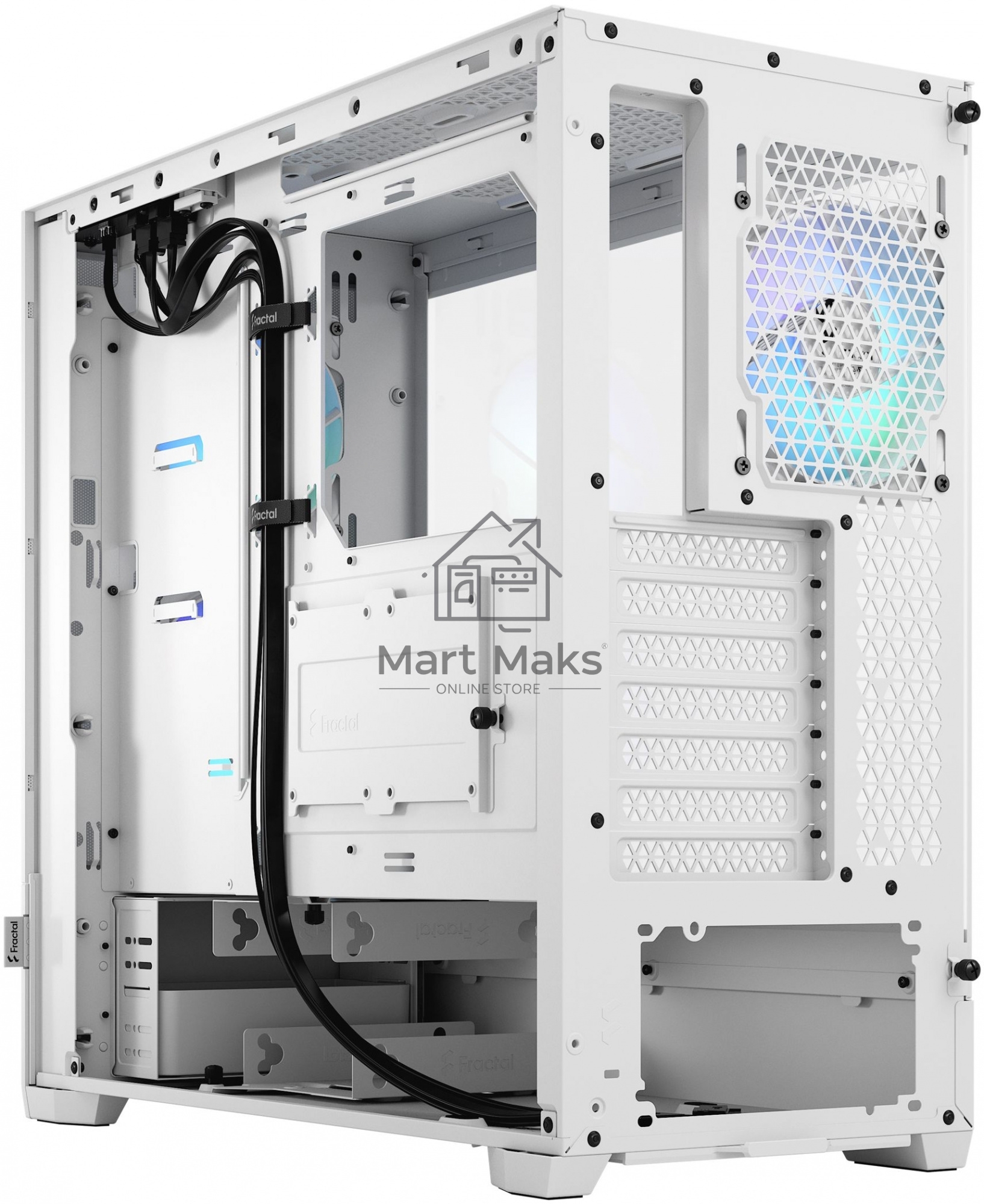 Корпус Fractal Design Pop Air RGB White TG Clear Tint FD-C-POR1A-01
