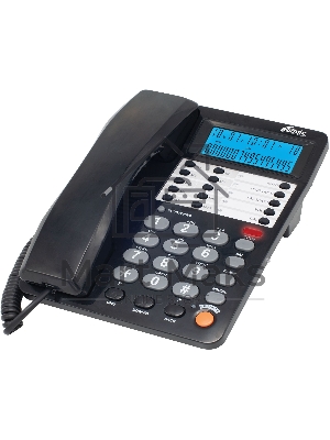 Телефон проводной Ritmix RT-495 черный