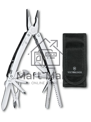Мультитул Victorinox SwissTool Spirit MX (3.0224.MN) 105мм 24функц. чехол нейлоновый серебристый подар.коробка