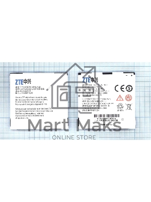 Аккумуляторная батарея Li3717T43P3H565751 для ZTE N855D ZTE N860 3.7V 5.55Wh