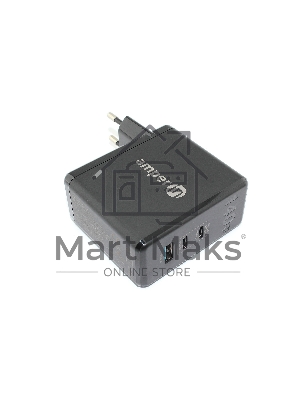 Блок питания (сетевой адаптер) Amperin GaN charger (YDS-TC140-012A) 140W, черный