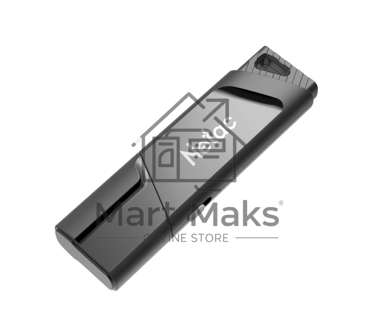 Флешка USB R/W R/W Netac U336S NT03U336S-064G-30BK, 64Gb, USB3.0, пластиковая с защитой от записи
