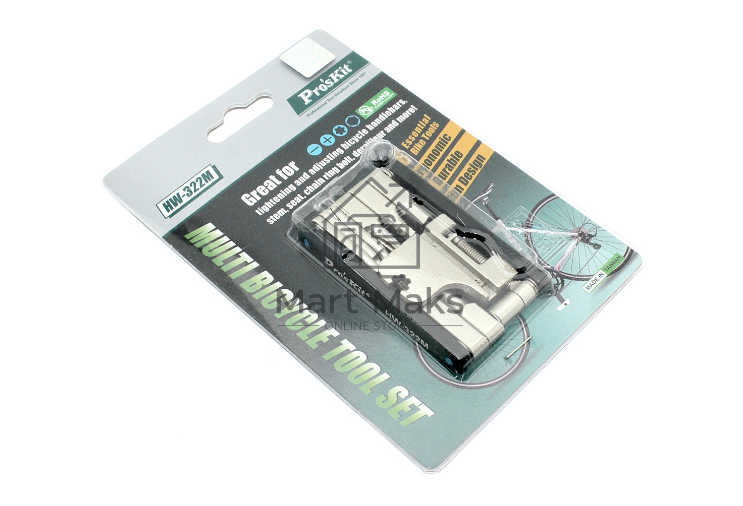 Велосипедный складной ключ Pro'sKit HW-322M 99821