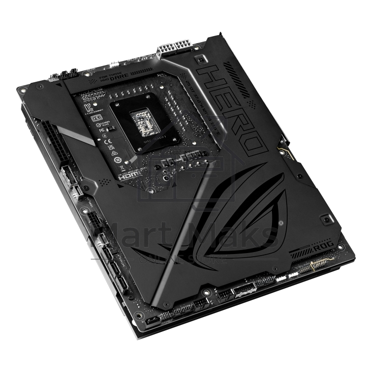 Материнская плата ASUS ROG MAXIMUS Z890 HERO BTF, LGA1851, Intel Z890, 4xDDR5, 4xSATA, 6xM.2, 1xPCIe 5.0 x16, 1xPCIe 4.0 x4, 1xPCIe x1, 1xHDMI, 2xUSB-C (Thunderbolt 4), 1xUSB-C 3.2 Gen 2, 4xUSB-A 3.2 Gen 2, 4xUSB-A 3.2 Gen 1, 2x2.5Gb LAN, Wi-Fi 7, Bluetoo
