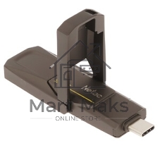 Флешка USB Netac US5 1Tb USB 3.2+TypeC Solid State Flash, up to 550MB/500Mb/s