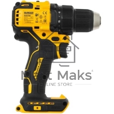 Дрель-шуруповерт DeWalt DCD708N-XJ, 18 В, 0 Ач, 65 Нм, щеточный