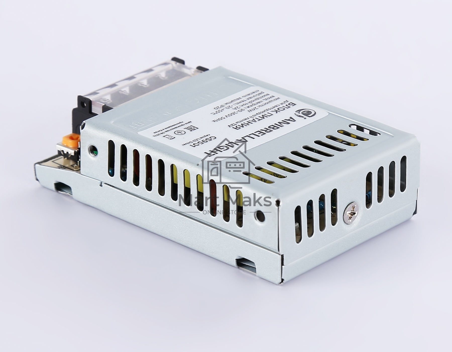 GS9501 блок питания 12V 24W 2A IP20 90-260V 79*48*22
