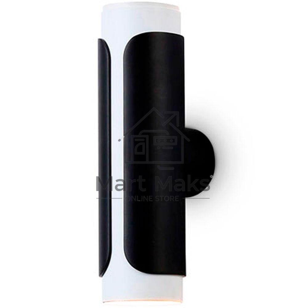 Светильник Ambrella light TN51617/2 BK/WH черный/белый GU10/2 D58*195*82