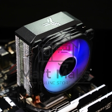Кулер JONSBO CR-1200E LGA1200/115X/775/AM4/AM3/3+/AM2/+/FM2/+/FM1(40шт/кор, TDP 95W, 92mm Dynamic Multi-Color LED Fan, 2 тепловые трубки, 3-pin) Retail