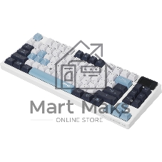 Клавиатура MSI Forge GK600 гибридная, Bluetooth, радиоканал, белый