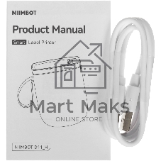 Термопринтер Niimbot D11 H (1746731) 300dpi 50мм/с/USB/BT для печ.этик. розовый