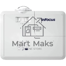 Проектор InFocus IN0046ST DLP, WXGA, 4300 lm, 30 000:1, 0.521:1, 2xHDMI 1.4, VGA in/out, Composite Video, 3.5мм in/out, USB-A, RS-232, RJ-45, лампа 15 000ч.(ECO mode), 10W, 27дБ, 2,9 кг, PJ-Link, БЕЛЫЙ