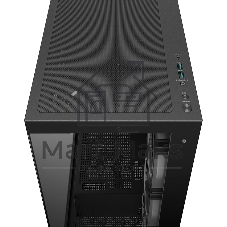Компьютерный корпус Deepcool CG580 4F V2 без БП, боковое окно (панорама), 4x120мм ARGB PWM вентилятора, черный, ATX (R-CG580-BKADA4-G-2)
