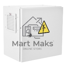 Шкаф ЭКОНОМ уличный всепогодный настенный укомплектованный (В400 Ш400 Г210), комплектация T1-IP54