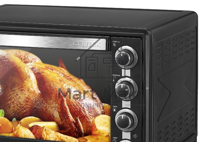 Мини-печь Centek CT-1533-62 Convection (черн) <62л> 2200Вт, Конвекция, 4 режима, max 320°