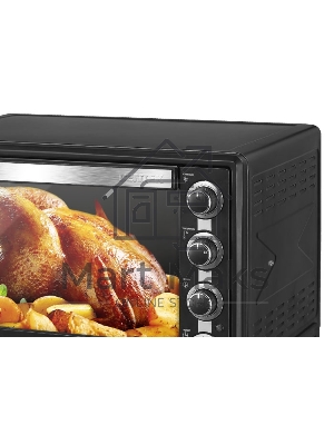 Мини-печь Centek CT-1533-62 Convection черный <62л> 2200Вт, Конвекция, 4 режима, max 320°