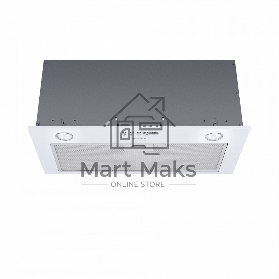 Вытяжка встраиваемая Maunfeld Crosby Power 60 белый, 60 см, 1050 куб. м/ч, 51.8 дБ