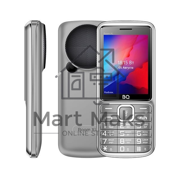 Мобильный телефон BQ 2810 BOOM XL серый