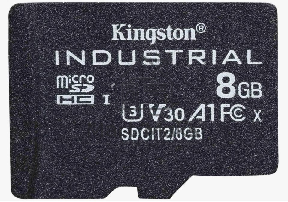 Флеш карта microSDHC 8Gb Class10 Kingston <SDCIT2/8GBSP> Industrial Temperature Class UHS-I без адаптера