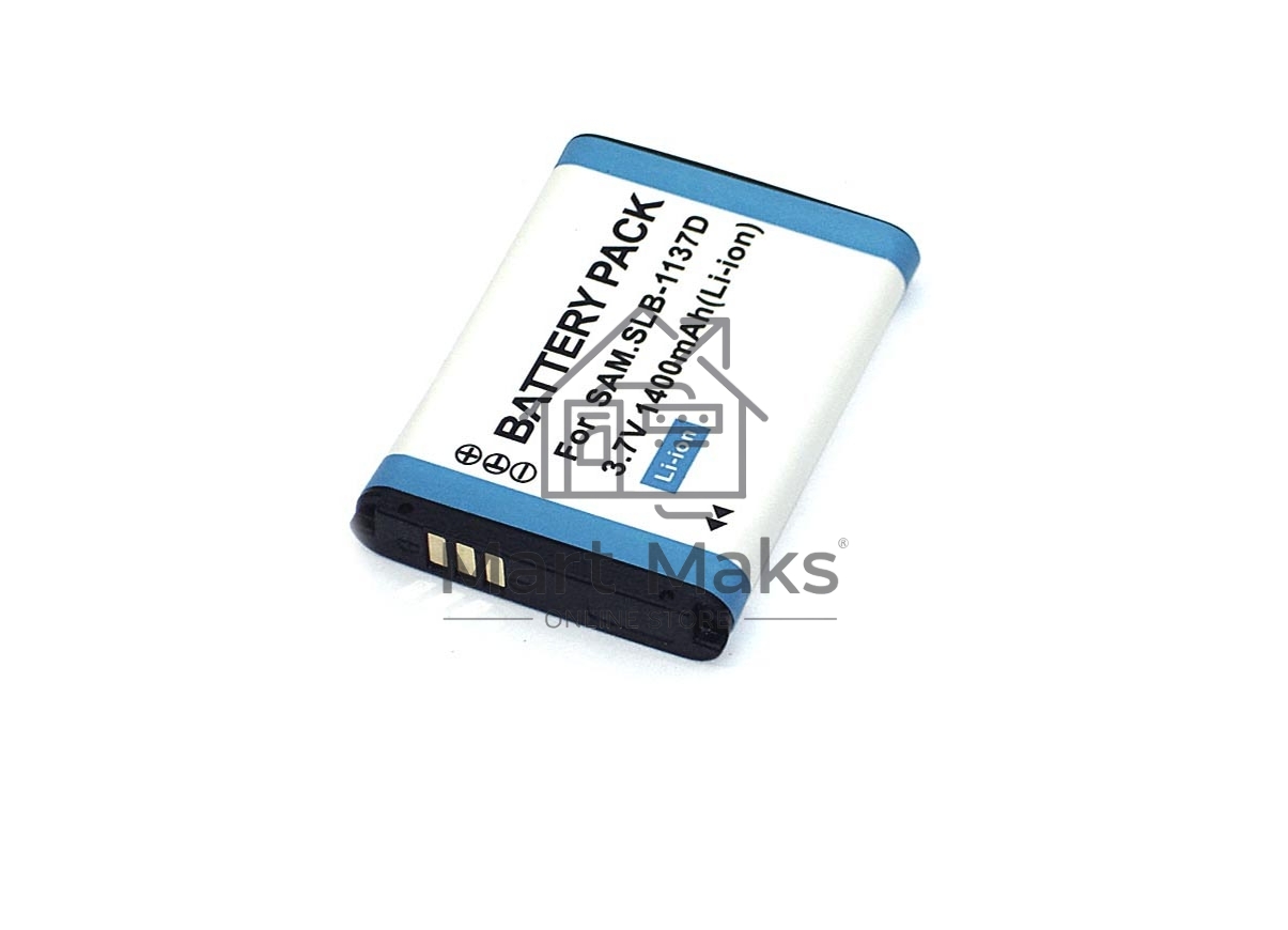 Аккумуляторная батарея для фотоаппарата Samsung Digimax i80 (SLB-1137D) 3.7V 1400mAh