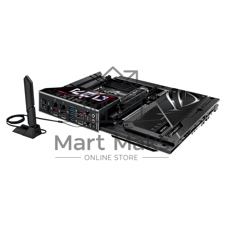 Материнская плата ASUS ROG MAXIMUS Z890 HERO BTF, LGA1851, Intel Z890, 4xDDR5, 4xSATA, 6xM.2, 1xPCIe 5.0 x16, 1xPCIe 4.0 x4, 1xPCIe x1, 1xHDMI, 2xUSB-C (Thunderbolt 4), 1xUSB-C 3.2 Gen 2, 4xUSB-A 3.2 Gen 2, 4xUSB-A 3.2 Gen 1, 2x2.5Gb LAN, Wi-Fi 7, Bluetoo