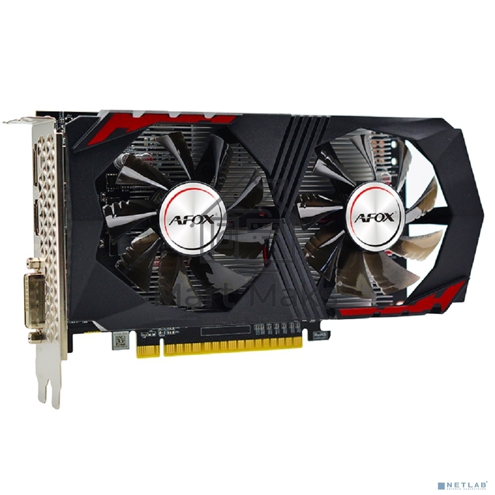 Видеокарта Afox GTX1050Ti GAMING 4GB GDDR5 128bit DVI DP HDMI 2FAN RTL