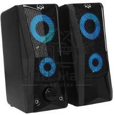 Акустическая система 2.0 АС SVEN G345, черный, (10 Вт, RGB, питание USB, Bluetooth)