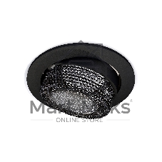 Комплект встраиваемого поворотного светильника Ambrella light XC7652061 SBK/BK черный песок/тонированный MR16 GU5.3 (C7652, N7192)